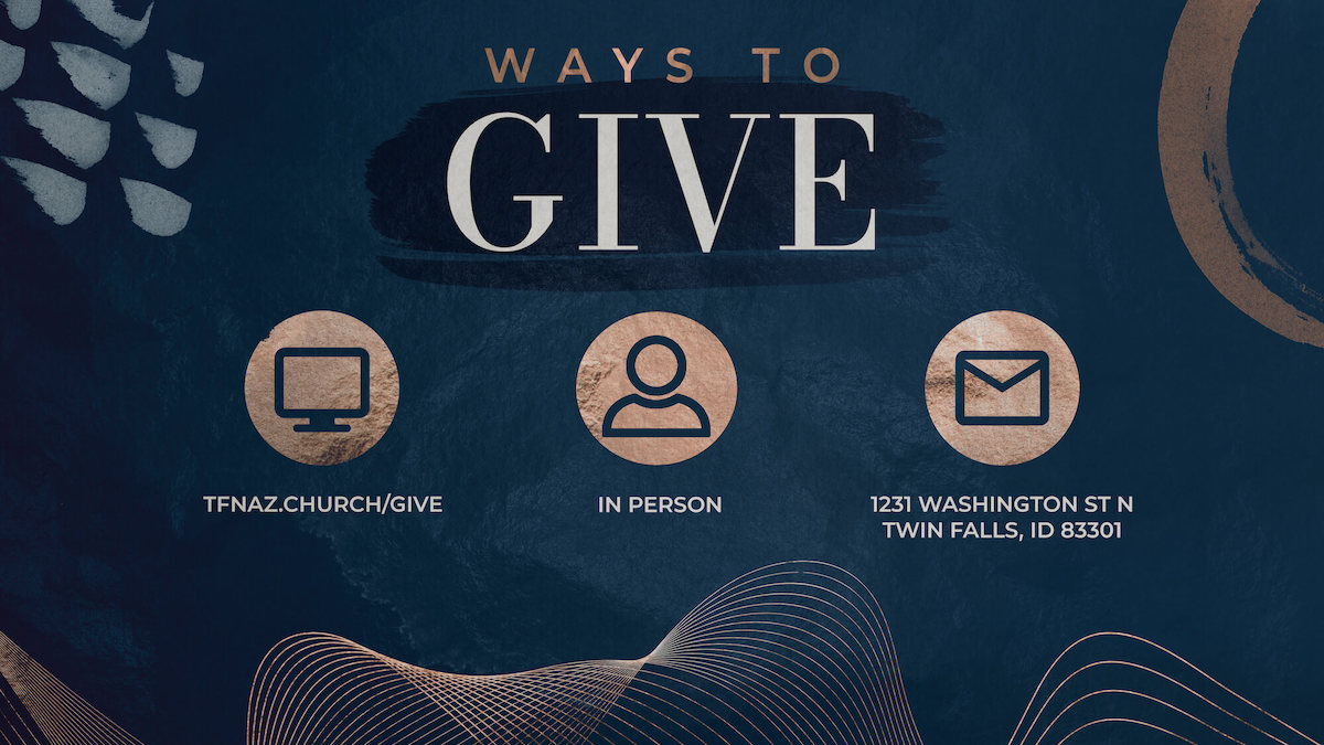 Ways to GIve