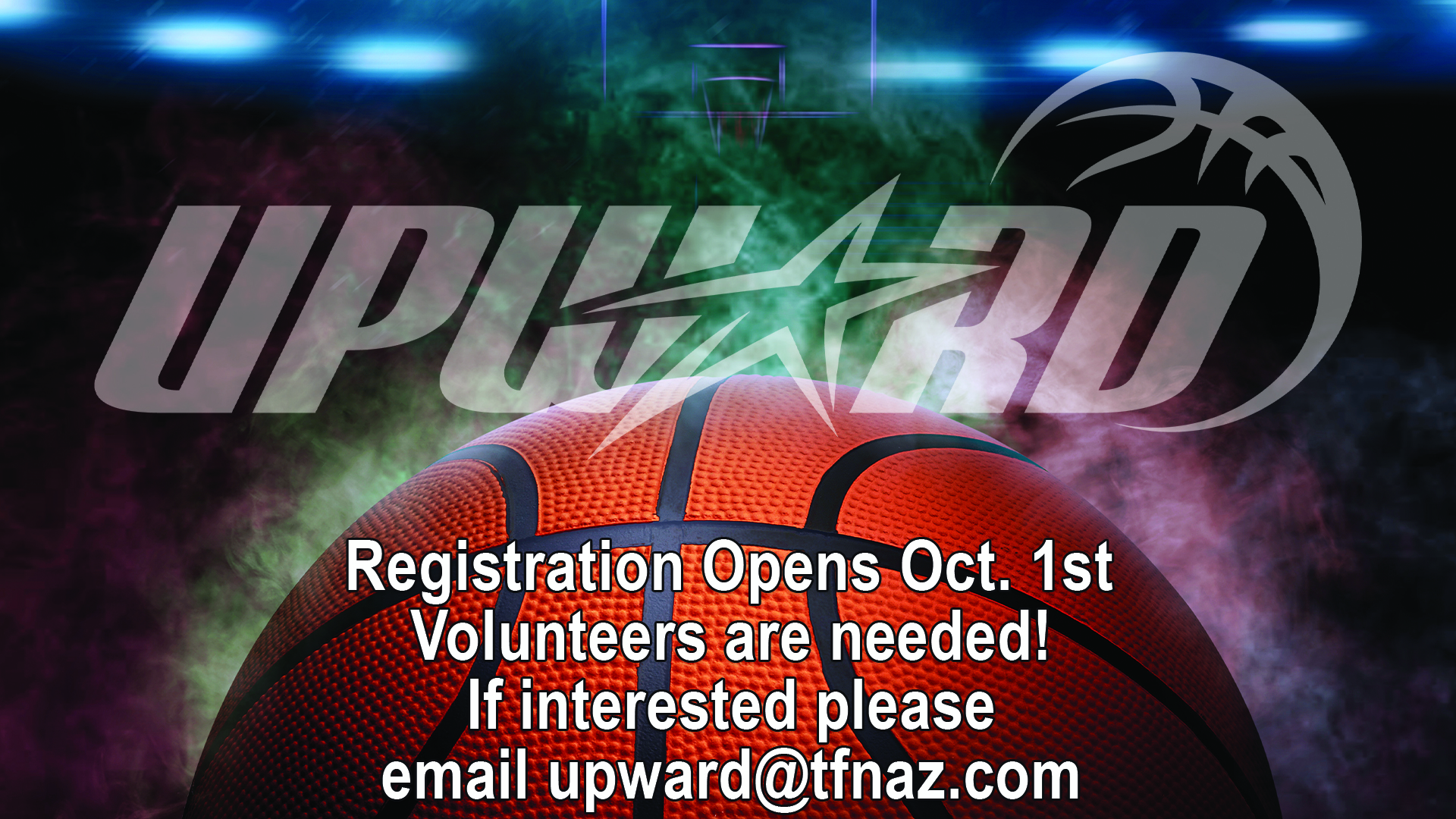 Basketball league for children at the Nazarene church. Volunteers needed